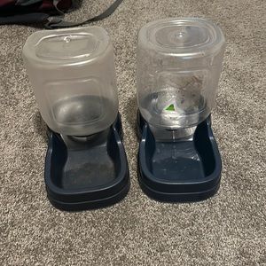 Cat or small dog food water bowl